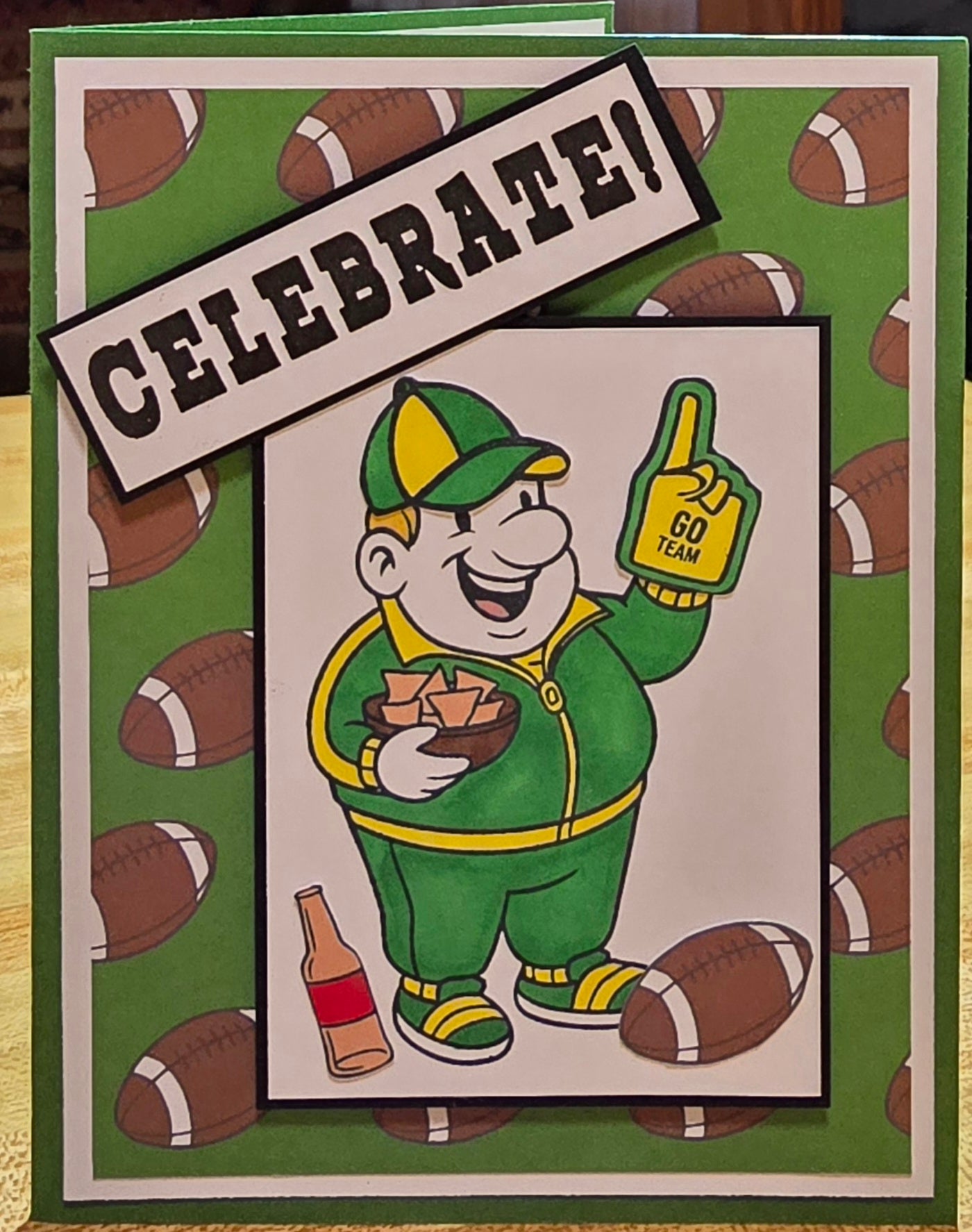 Tackling Tony Stamp Set