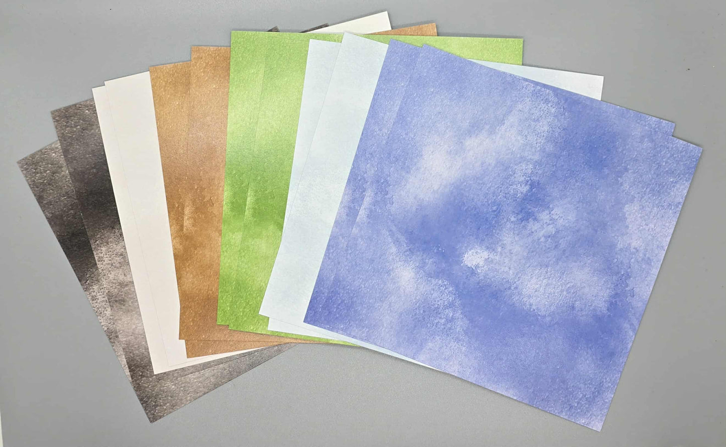 Basics Solids & Sprays 6x6 Cardstock