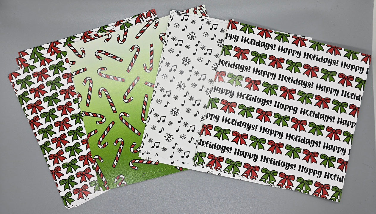 Jazzin' Up The Holidays 6x6 Cardstock